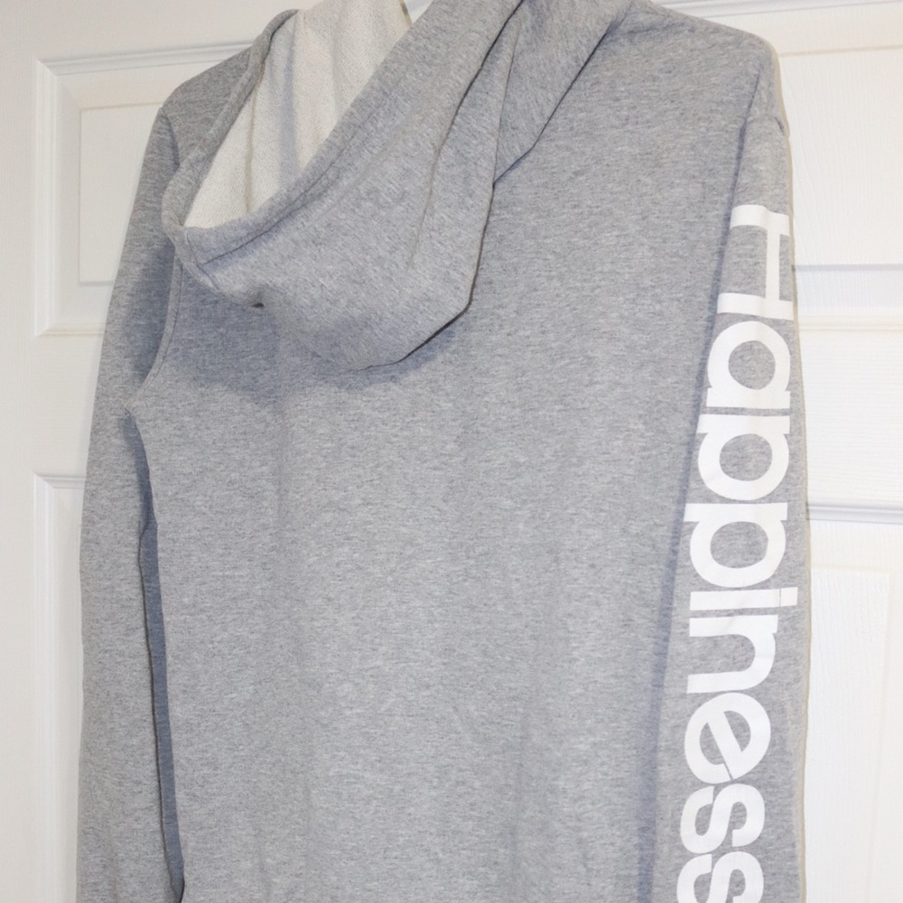 Felpa Zip Donna - Happiness Strass - Picture 2 of 8